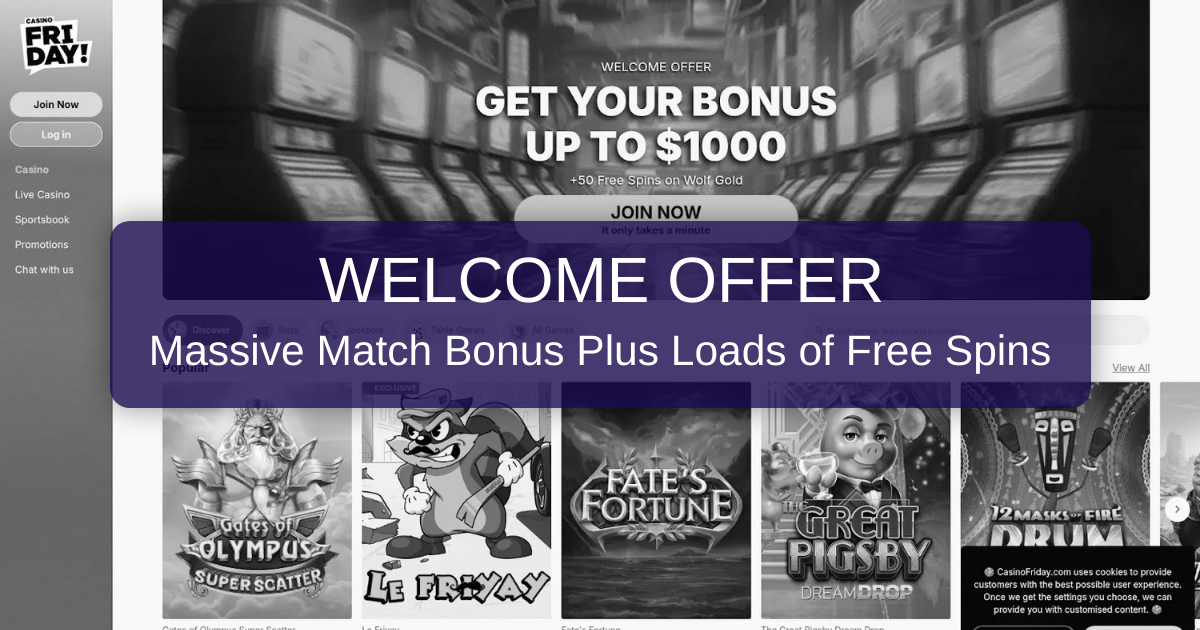 Casino Friday Online Casino in Canada